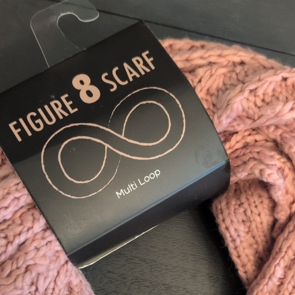Pink Infinity Scarf - Picture 2 of 4